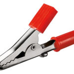 GOOBAY σετ κροκοδειλάκια 11413, 45mm, κόκκινο, 10τμχ - 4051366114135