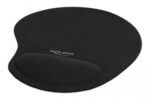 DELOCK mousepad 12040 με gel στήριγμα καρπού, 230 x 202mm, μαύρο - 4043619120406