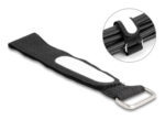 DELOCK ιμάντες τύπου Velcro 19606, 20.3 x 2cm, μαύρος, 5τμχ - 4043619196067