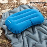 InnovaGoods Μονό Φουσκωτό Στρώμα με Μαξιλάρι σε Γκρι χρώμα - Image 6