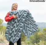 InnovaGoods Μονό Φουσκωτό Στρώμα με Μαξιλάρι σε Γκρι χρώμα - Image 4