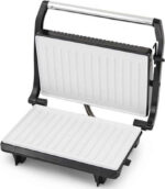 Esperanza Taleggio Τοστιέρα με Κεραμικές Πλάκες για 2 Τοστ 750W Inox - Image 4