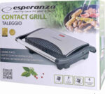 Esperanza Taleggio Τοστιέρα με Κεραμικές Πλάκες για 2 Τοστ 750W Inox - Image 2