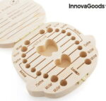 InnovaGoods Κουτάκι για Δόντια Μωρού από Ξύλο για Κορίτσι - Image 3