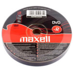 MAXELL DVD-R 4.7GB/120min, 16x speed, spindle pack 10τμχ - 4902580504854