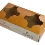 FAST STORES & COFFEE CORNER χάρτινη ποτηροθήκη, 2 θέσεων, 50τμχ - 5210131070260