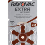 RAYOVAC μπαταρίες ακουστικών βαρηκοΐας 312MF, mercury free, 1.4V, 6τμχ - 5000252043942
