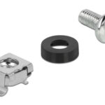 DELOCK σετ βίδες με παξιμάδια 42420 για rack, M6/16mm, 20τμχ - 4043619424207