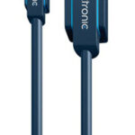 CLICKTRONIC καλώδιο DisplayPort σε USB Type-C 44931, 4K/60Hz, 1m, μπλε - 4040849449314