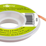 GOOBAY ταινία αποκόλλησης από χαλκό 45246, 2.0mm, 1.5m - 4040849452468