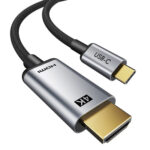 CABLETIME καλώδιο USB-C σε HDMI CT-CMHD2, 4K/60Hz, 1.8m, μαύρο - 5210131055960