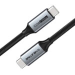 CABLETIME καλώδιο USB-C CT-CMCM2, USB 3.1, 100W, 20Gbps, 4K, 1.5m, μαύρο - 5210131058282