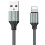 LDNIO καλώδιο Lightning σε USB LS441, 2.4A, 1m, γκρι - 5210131073476