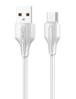 LDNIO καλώδιο USB-C σε USB LS540, 2.4A, 20cm, λευκό - 5210131073490