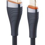 LDNIO καλώδιο Lightning σε USB LS691, 30W, 1m, γκρι -