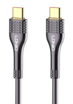 LDNIO καλώδιο USB-C σε USB-C LC651C, 65W, 1m, γκρι - - Image 2