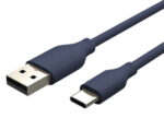CABLETIME καλώδιο USB-C σε USB CT-CMAMN1, 3A, 480Mbps, 1m, μπλε - 5210131079683
