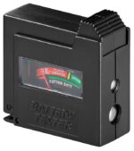GOOBAY battery tester 54020, για AAA/AA/C/D/9V/N, μαύρο - 4040849540202 - Image 2