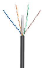 GOOBAY καλώδιο δικτύου 57293, CAT 6 U/UTP, CCA, έως 50m, 100m, μαύρο - 4040849572937 - Image 2
