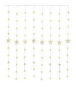 GOOBAY LED λαμπάκια κουρτίνα 57941, 3000K, 6.05m, IP44, 31V, 80 LED - 4040849579417