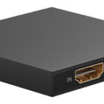 GOOBAY HDMI splitter 58480, 2 σε 1, 4K/30Hz, μαύρο - 4040849584800