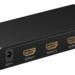 GOOBAY HDMI splitter 58482, 4 σε 1, 4K/30Hz, μαύρο - 4040849584824