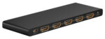 GOOBAY HDMI splitter 58483, 4 σε 1, 4K/60Hz, μαύρο - 4040849584831