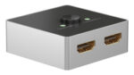 GOOBAY HDMI switch 58486, 2-in σε 1-out, 4K/60Hz, μαύρο - 4040849584862