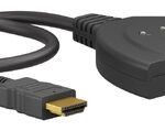 GOOBAY HDMI switch 58487, 3-in σε 1-out, 4K/30Hz, μαύρο - 4040849584879