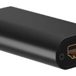 GOOBAY HDMI repeater 58491, 4K/30Hz έως 30m, 1080p 3D έως 40m, μαύρο - 4040849584916