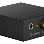 GOOBAY μετατροπέας ήχου 58493, Coaxial/Toslink σε 2x RCA, μαύρος - 4040849584930