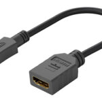 GOOBAY καλώδιο micro HDMI σε HDMI 58683, 4K/60Hz, 0.15m, μαύρο - 4040849586835