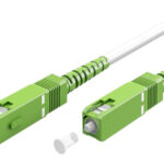 GOOBAY καλώδιο οπτικής ίνας SC-APC 59593, Singlemode OS2, 0.5m, λευκό - 4040849595936
