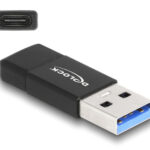 DELOCK αντάπτορας USB 3.2 Gen 2 σε USB-C 60001, 10Gbps, μαύρος - 4043619600014