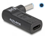 DELOCK αντάπτορας τροφοδοσίας laptop 60004, USB-C σε HP 4.5x3mm, μαύρος - 4043619600045