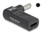 DELOCK αντάπτορας τροφοδοσίας laptop 60007, USB-C σε Dell 4.5x3mm, μαύρος - 4043619600076 - Image 2
