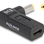 DELOCK αντάπτορας τροφοδοσίας laptop 60009, USB-C σε Acer 5.5x1.7mm, μαύρος - 4043619600090