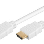GOOBAY καλώδιο HDMI 2.0 61022 με Ethernet, 4K/60Hz, 18 Gbps, 5m, λευκό - 4040849610226