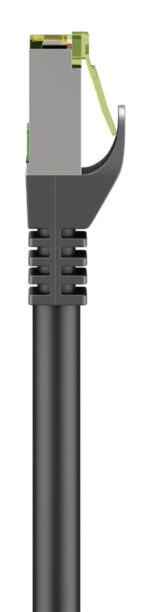 GOOBAY καλώδιο δικτύου 61093, CAT 8.1 S/FTP, copper, GHMT, 1m, μαύρο - 4040849610936 - Image 2