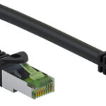 GOOBAY καλώδιο δικτύου 61096, CAT 8.1 S/FTP, copper, LSZH, 5m, μαύρο - 4040849610967
