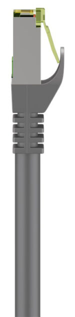 GOOBAY καλώδιο δικτύου 61113, CAT 8.1 S/FTP, copper, GHMT, 0.25m, γκρι - 4040849611131 - Image 2