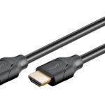 GOOBAY καλώδιο HDMI 2.1 61638, Ethernet, ARC, 8K/60Hz 48 Gbps, 1m, μαύρο - 4040849616389