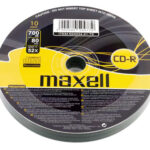 MAXELL CD-R 624034-41, 700ΜΒ, 80min, 52x speed, spindle pack 10τμχ - 4902580504779