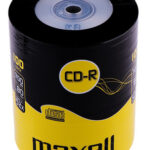 MAXELL CD-R 624037, 700ΜΒ, 80min, 52x speed, spindle pack 100τμχ - 4902580504830