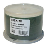 MAXELL CD-R 624042, 700ΜΒ, 80min, 52x speed, printable, spindle, 50τμχ - 4902580508364