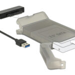 DELOCK αντάπτορας USB σε SATA 62742 με θήκη για 2.5" HDD/SSD, 6Gbps - 4043619627424