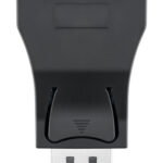GOOBAY αντάπτορας DisplayPort σε VGA 63489, gold-plated, μαύρος - 4040849634895