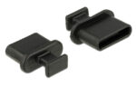 DELOCK κάλυμμα προστασίας για θύρα USB-C 64013 με λαβή, μαύρο, 10τμχ - 4043619640133 - Image 2