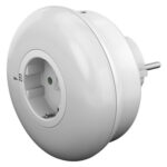 GOOBAY LED φωτιστικό νυκτός 64567, πρίζα schuko, 3 χρώματα φωτός, 6500K - 4040849645679