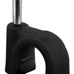 GOOBAY ρόκα στήριξης καλωδίων 64681, 8mm, μαύρο, 100τμχ - 4040849646812